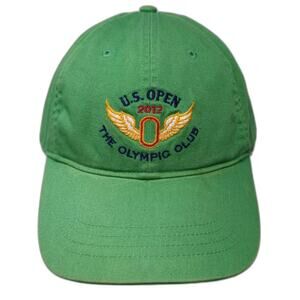 U.S. Open Collection Baseball Cap Green OS The Olympic Club 2012 Embroidered Hat
